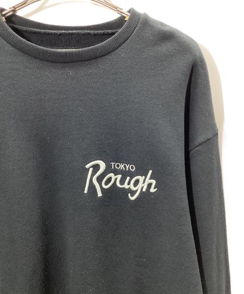 ROUGH AND RUGGED（ラフアンドラゲッド）ROUGH AND RUGGED (ラフアンドラゲッド) スウェット ブラック サイズ:Lの古着・服飾アイテム