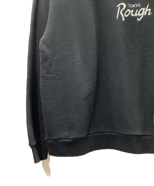 ROUGH AND RUGGED（ラフアンドラゲッド）ROUGH AND RUGGED (ラフアンドラゲッド) スウェット ブラック サイズ:Lの古着・服飾アイテム
