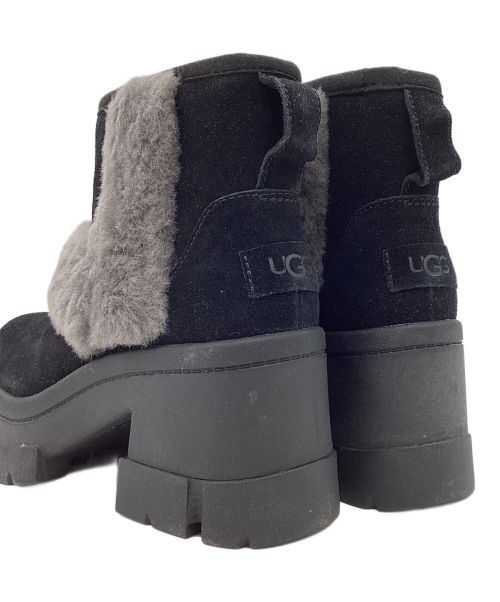 UGG（アグ）UGG (アグ) BROOKLYN SUNBURST ブルックリンサンバースト ブラック サイズ:24.5の古着・服飾アイテム