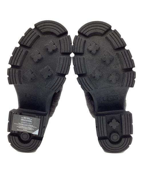 UGG（アグ）UGG (アグ) BROOKLYN SUNBURST ブルックリンサンバースト ブラック サイズ:24.5の古着・服飾アイテム