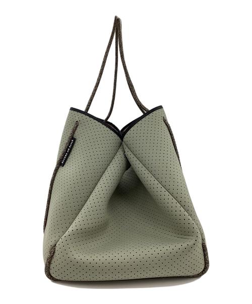 STATE OF ESCAPE（ステイトオブエスケープ）STATE OF ESCAPE (ステイトオブエスケープ) ESCAPE TOTE（エスケープトート） グリーン（sage/blush）の古着・服飾アイテム