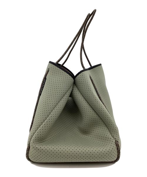 STATE OF ESCAPE（ステイトオブエスケープ）STATE OF ESCAPE (ステイトオブエスケープ) ESCAPE TOTE（エスケープトート） グリーン（sage/blush）の古着・服飾アイテム