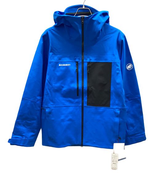 MAMMUT（マムート）MAMMUT (マムート) ストーニー ハードシェル フーデッド ジャケット ブルー サイズ:L 未使用品の古着・服飾アイテム