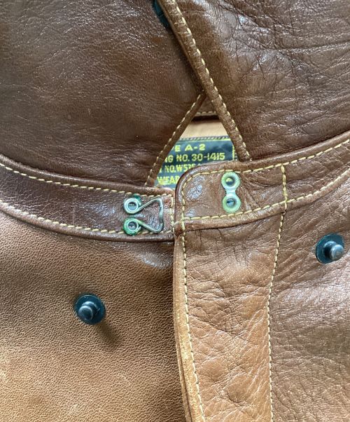 BUZZ RICKSON'S（バズリクソンズ）Buzz Rickson's (バズリクソンズ) A-2フライトジャケット ブラウン サイズ:38の古着・服飾アイテム