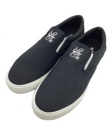 POSSESSED SHOES×チャッカーズ（ポゼスト）の古着「海賊版チャッカ―ズ　スリッポン」｜ブラック×ホワイト