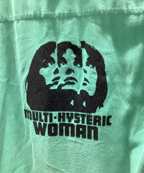 Hysteric Glamour（ヒステリックグラマー）Hysteric Glamour (ヒステリックグラマー) ボウリングシャツ グリーン サイズ:Lの古着・服飾アイテム