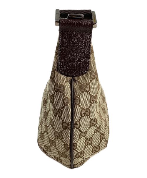 GUCCI（グッチ）GUCCI (グッチ) GUCCI　GGキャンバス ショルダーバッグ ベージュの古着・服飾アイテム