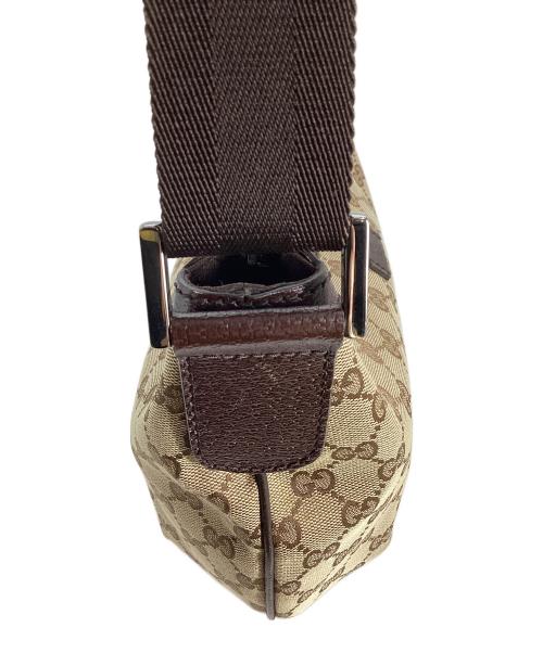 GUCCI（グッチ）GUCCI (グッチ) GUCCI　GGキャンバス ショルダーバッグ ベージュの古着・服飾アイテム