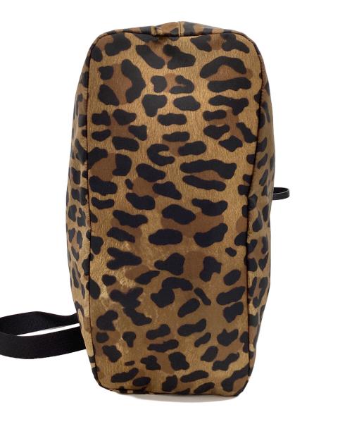 PRADA（プラダ）PRADA (プラダ) レオパード柄バッグ ブラック×レオパードの古着・服飾アイテム