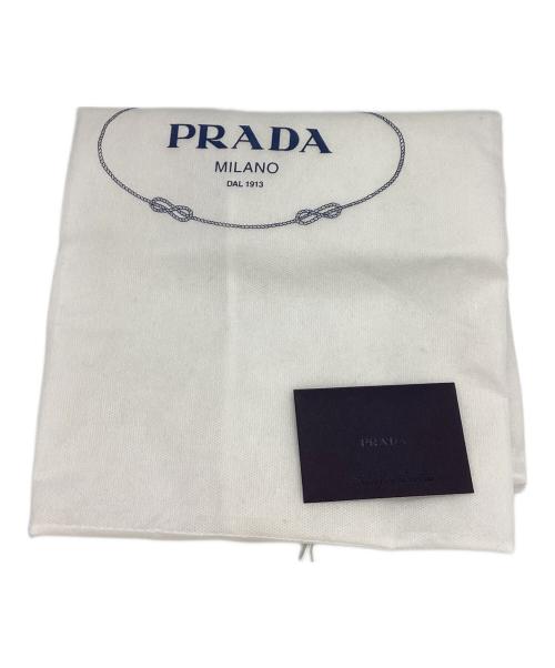 PRADA（プラダ）PRADA (プラダ) レオパード柄バッグ ブラック×レオパードの古着・服飾アイテム