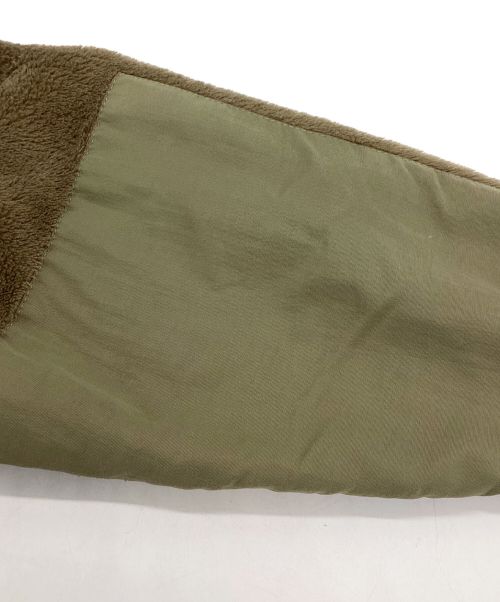 US ARMY（ユーエスアーミー）US ARMY (ユーエスアーミー) フリースジャケット カーキ サイズ:Sの古着・服飾アイテム