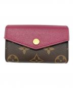 LOUIS VUITTONルイ ヴィトン）の古着「LOUIS VUITTON　モノグラム ミュルティカルトサラ」｜ピンク×ブラウン