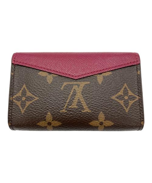 LOUIS VUITTON（ルイ ヴィトン）LOUIS VUITTON (ルイ ヴィトン) LOUIS VUITTON　モノグラム ミュルティカルトサラ ピンク×ブラウンの古着・服飾アイテム