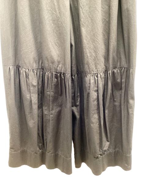 慈雨（ジウ）慈雨 (ジウ) ワイドパンツ ブラウン サイズ:Mの古着・服飾アイテム
