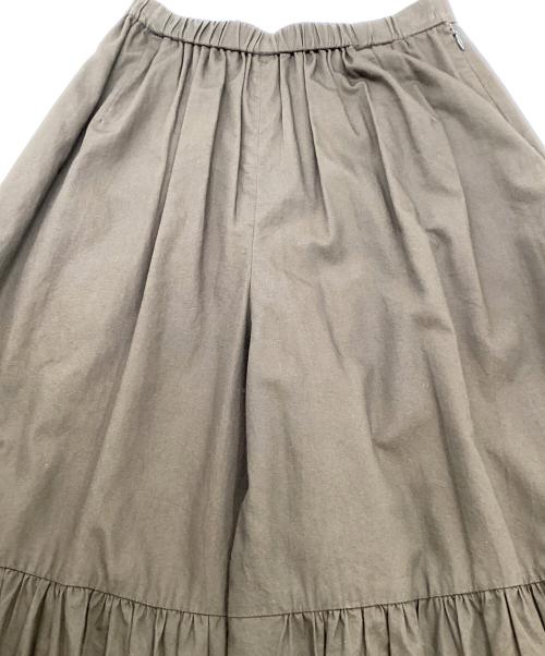 慈雨（ジウ）慈雨 (ジウ) ワイドパンツ ブラウン サイズ:Mの古着・服飾アイテム