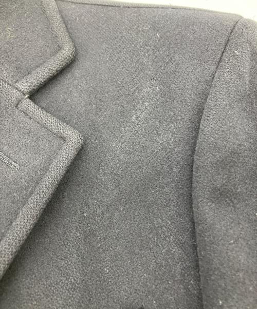 PRADA（プラダ）PRADA (プラダ) フェイクレイヤードチェスターコート ブラック サイズ:46の古着・服飾アイテム