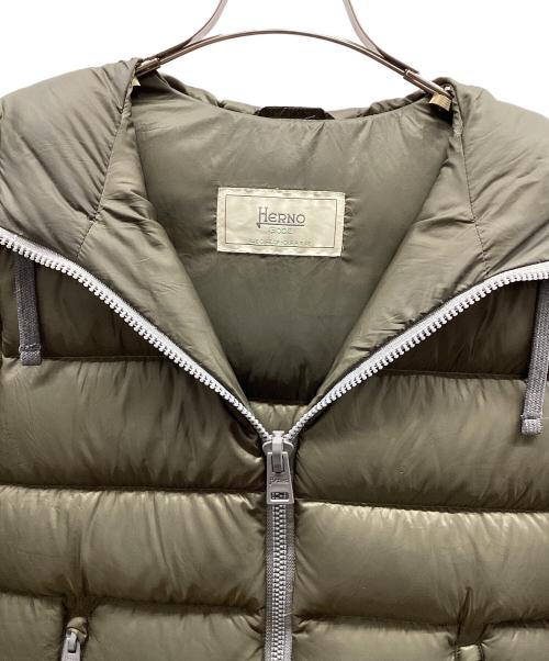 HERNO（ヘルノ）HERNO (ヘルノ) ダウンジャケット オリーブ サイズ:42の古着・服飾アイテム
