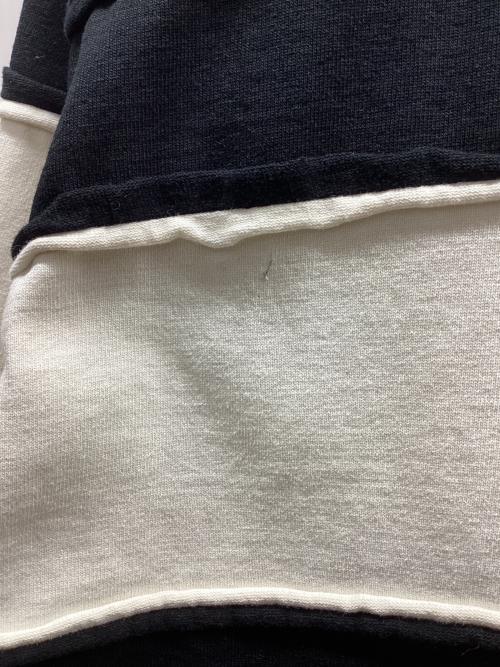 Wizzard（ウィザード）Wizzard (ウィザード) SWITCHING BASQUE SHIRT ホワイト×ブラック サイズ:Sの古着・服飾アイテム