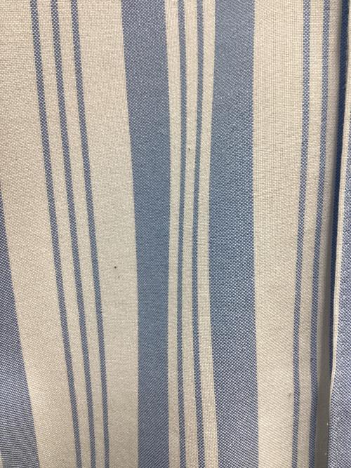 CalTop（キャルトップ）CalTop (キャルトップ) ストライプシャツ ホワイト×ブルー サイズ:不明の古着・服飾アイテム