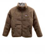 Patagoniaパタゴニア）の古着「Reversible Silent Down Jkt(リバーシブル・サイレント・ダウン・ジャケット)」｜ブラウン×グレー