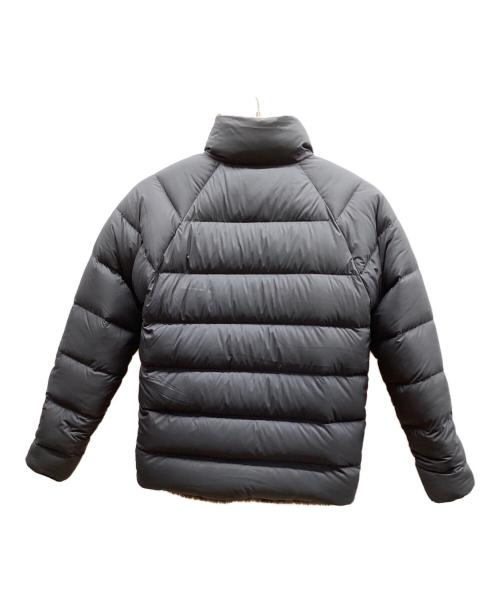 Patagonia（パタゴニア）Patagonia (パタゴニア) Reversible Silent Down Jkt(リバーシブル・サイレント・ダウン・ジャケット) ブラウン×グレー サイズ:Sの古着・服飾アイテム