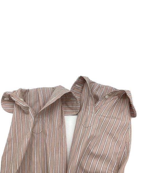 COMOLI（コモリ）COMOLI (コモリ) バンドカラーシャツ ピンク サイズ:不明の古着・服飾アイテム