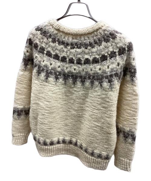 BATONER（バトナ―）BATONER (バトナ―) ニット クリーム サイズ:Mの古着・服飾アイテム