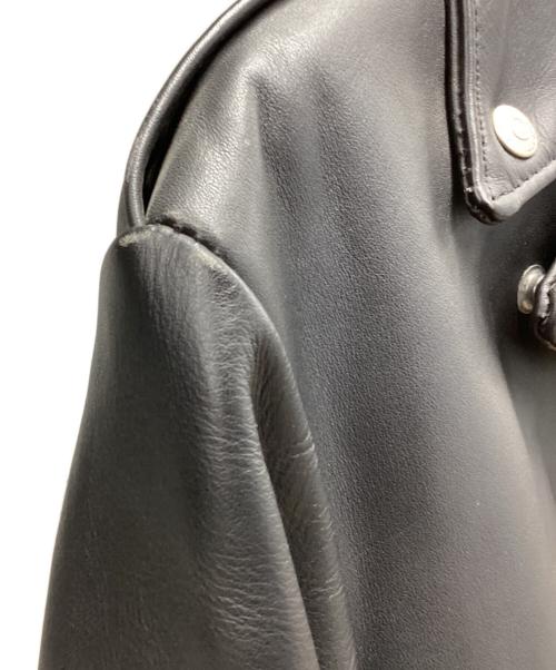 Schott（ショット）Schott (ショット) ダブルライダースジャケット ブラック サイズ:40の古着・服飾アイテム