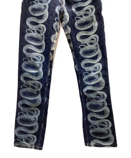 hysterics（ヒステリックス）hysterics (ヒステリックス) ウミヘビデニム ブルー サイズ:Sの古着・服飾アイテム
