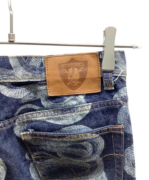 hysterics（ヒステリックス）hysterics (ヒステリックス) ウミヘビデニム ブルー サイズ:Sの古着・服飾アイテム