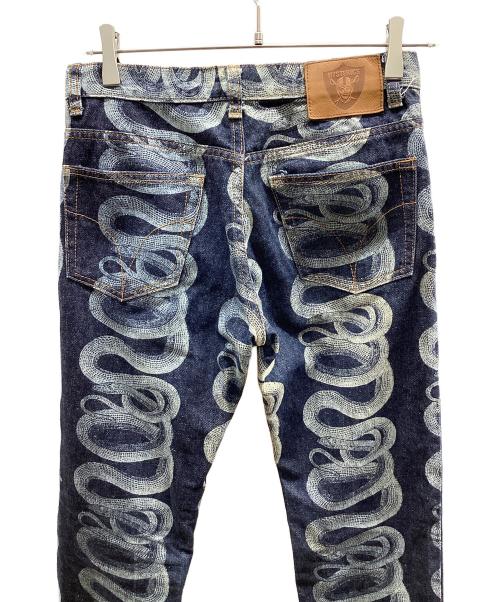 hysterics（ヒステリックス）hysterics (ヒステリックス) ウミヘビデニム ブルー サイズ:Sの古着・服飾アイテム