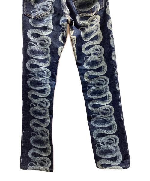 hysterics（ヒステリックス）hysterics (ヒステリックス) ウミヘビデニム ブルー サイズ:Sの古着・服飾アイテム