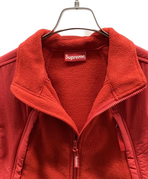 SUPREME（シュプリーム）Supreme (シュプリーム) フリースジャケット レッド サイズ:Sの古着・服飾アイテム