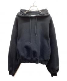 ALEXANDER WANG（アレキサンダー・ワン）の古着「クロップドパーカー」｜ブラック