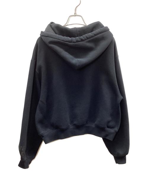 ALEXANDER WANG（アレキサンダー・ワン）ALEXANDER WANG (アレキサンダー・ワン) クロップドパーカー ブラック サイズ:Sの古着・服飾アイテム