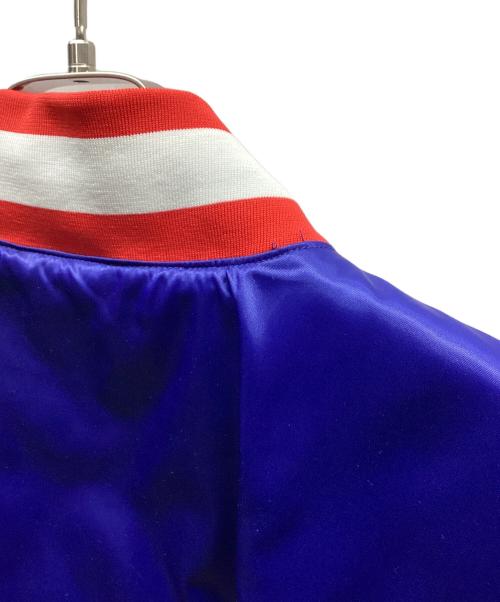 NIKE（ナイキ）NIKE (ナイキ) NBA (エヌビーエー) ボンバージャケット レッド×ブルー サイズ:XLの古着・服飾アイテム