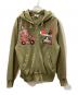TED COMPANY（テッドカンパニー）の古着「ジップパーカー」｜オリーブ