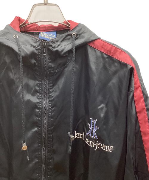KARL KANI（カールカナイ）KARL KANI (カールカナイ) ナイロンジャケット ブラック サイズ:MLの古着・服飾アイテム