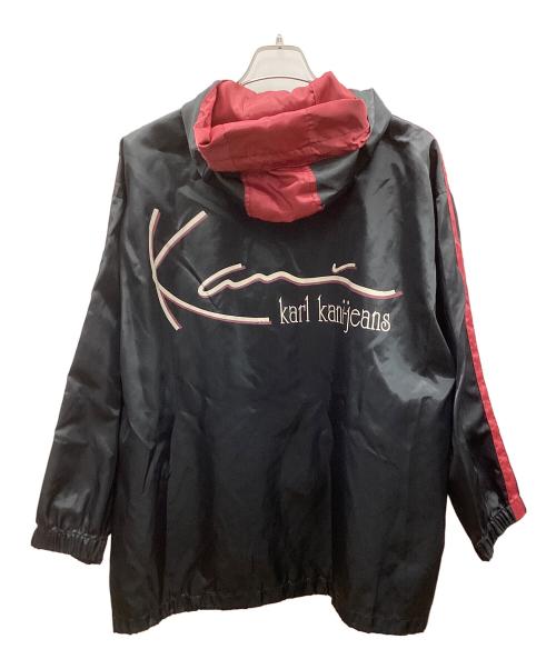 KARL KANI（カールカナイ）KARL KANI (カールカナイ) ナイロンジャケット ブラック サイズ:MLの古着・服飾アイテム