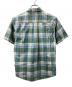 Patagonia (パタゴニア) 半袖シャツ ブルー×グリーン サイズ:XS：2000円