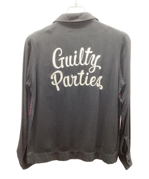 WACKO MARIA（ワコマリア）WACKO MARIA (ワコマリア) オープンカラーシャツ レッド×ブラック サイズ:Sの古着・服飾アイテム