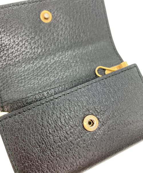 GUCCI（グッチ）GUCCI (グッチ) グッチ　GGマーモント　6連キーケース ブラックの古着・服飾アイテム