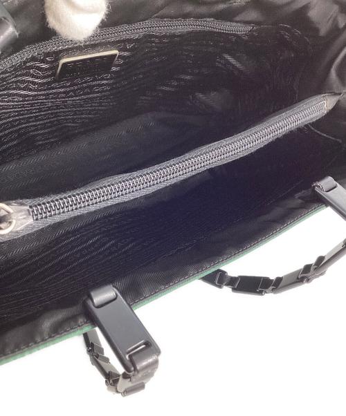 PRADA（プラダ）PRADA (プラダ) PRADA　ショルダーバッグ グリーンの古着・服飾アイテム