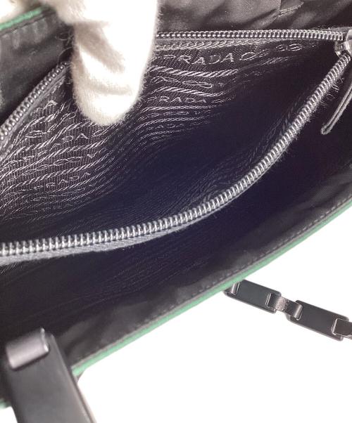 PRADA（プラダ）PRADA (プラダ) PRADA　ショルダーバッグ グリーンの古着・服飾アイテム
