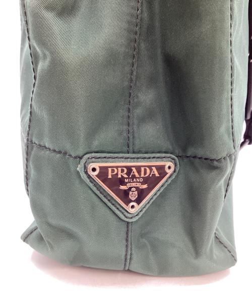 PRADA（プラダ）PRADA (プラダ) PRADA　ショルダーバッグ グリーンの古着・服飾アイテム