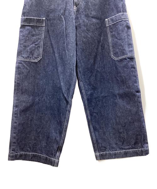 Graphpaper（グラフペーパー）Graphpaper (グラフペーパー) Selvage Denim Cargo Pants（セルヴィッジデニムカーゴパンツ） インディゴ サイズ:2の古着・服飾アイテム