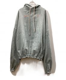 SHINYA KOZUKA（シンヤコズカ）の古着「ORDINARY GIANT HOODIE(オーディナリージャイアントフーディー)」｜グレー