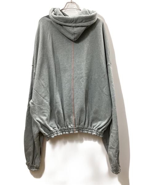 SHINYA KOZUKA（シンヤコズカ）SHINYA KOZUKA (シンヤコズカ) ORDINARY GIANT HOODIE(オーディナリージャイアントフーディー) グレー サイズ:Mの古着・服飾アイテム