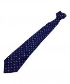 CHANELシャネル）の古着「ココマークシルクネクタイ」｜ブルー