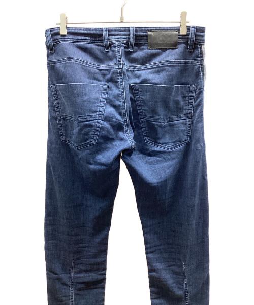 DIESEL（ディーゼル）DIESEL (ディーゼル) ジョグデニムパンツ(KROOLEY CB-NE) ブルー サイズ:76cmの古着・服飾アイテム